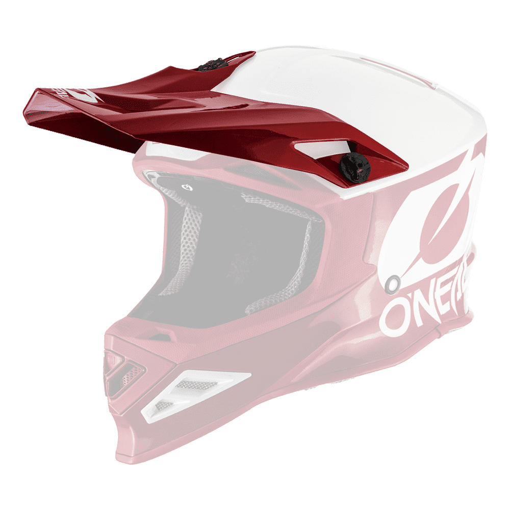 Spare Visor F-SRS Helmet 2T red