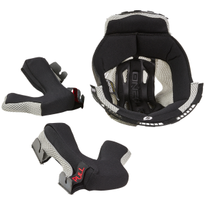 Liner and Cheek Pads 10SRS Helmet black XL