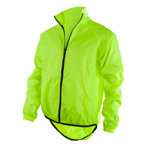 BREEZE Rain Jacket neon yellow XL
