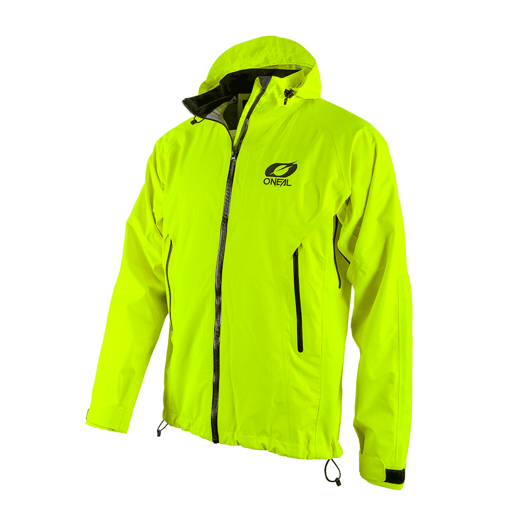 TSUNAMI Rain Jacket neon yellow L