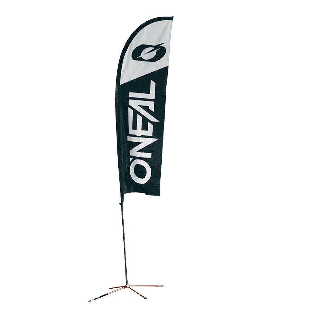 O`Neal Beach Flag black (80x400 cm)