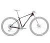 Orbea ALMA OMX S Wine Red Carbon View (Gloss) - Carbon Raw (Matt)
