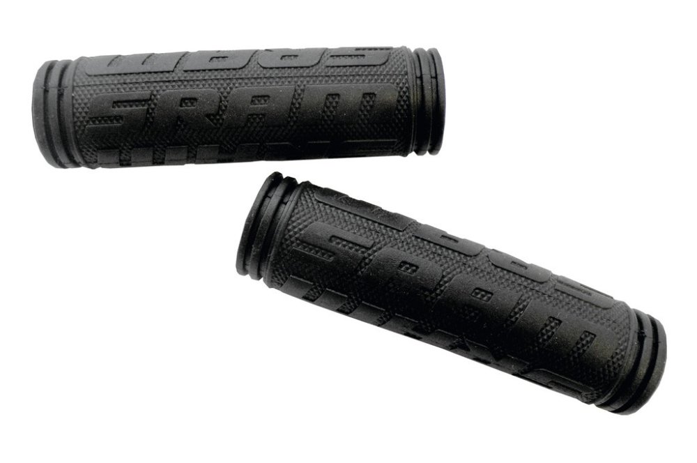Lenkerfestgriff-Paar schwarz 60 mm
